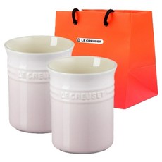르크루제 클래식 조리기구통 1L 2p + 쇼핑백 M, 쉘핑크, 1개