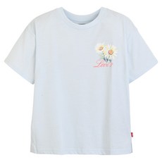리바이스키즈 플로럴 스탬프 반팔 티셔츠