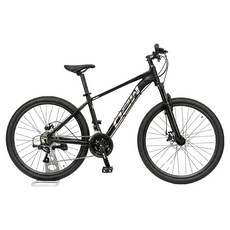 오투휠스 S6 MTB자전거 21단 406mm 방문설치, 매트블랙, 1개, 170cm
