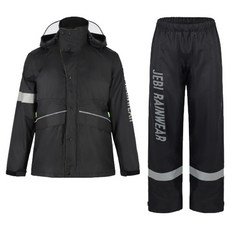JebiRainwear 休閒運動機能性雨衣上下套裝 Si-909