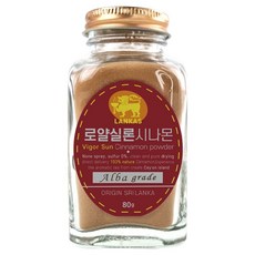 랑카스 로얄 골드 실론 시나몬 분말, 80g, 1개