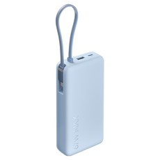 샤오미 Xiaomi 67W 케이블 일체형 보조 배터리 20000mAh C타입, PB2067, 스카이블루