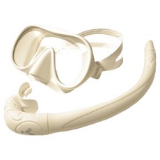 이츠라이프 프리다이빙 일안식 썬비치 스노클링 마스크, 아이보리