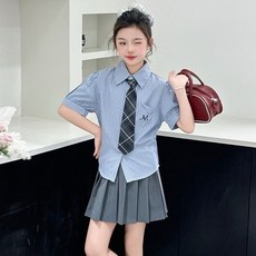 Arbe 프레피 스쿨룩 상하의 세트