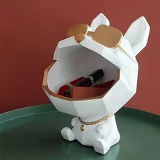 The Flow Commerce 太陽眼鏡法國鬥牛犬收納室內裝飾品
