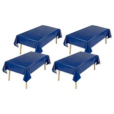 마켓피오 주방 반짝유광 일회용식탁보 타입2, 1개, 4개입