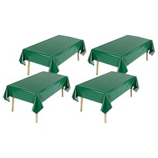 마켓피오 주방 반짝유광 일회용식탁보 타입4, 1개, 4개입