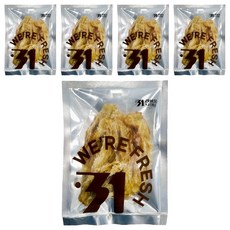 31건어물 구운 아귀채, 5개, 100g