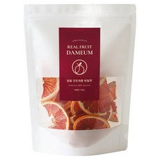 담음 건조자몽차 반달형, 100g, 1개, 1개입