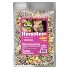 HELLO 프리미엄 햄스터 사료, 2.1kg, 1개