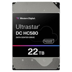 Western Digital 威騰 Ultrastar SAS 5年保固 HDD, 22TB, DC HC580