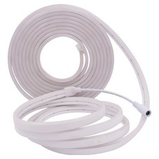 Gib DC12V LED 霓虹軟燈條 間接照明燈條 6mm x 12 mm x 5m, 白色, 1個