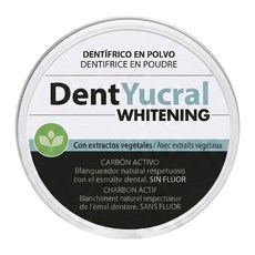 DentYucral 優潔牙護 活性炭亮白牙粉, 50g, 1個
