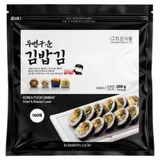 이반장 두번구운 김밥김 100p, 200g, 1개