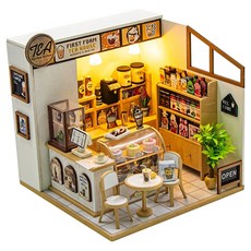 DIY 迷你商店 奶茶店, 1個, 混合色