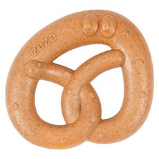 zeze 蝴蝶餅造型啃咬狗玩具, 褐色, 1個