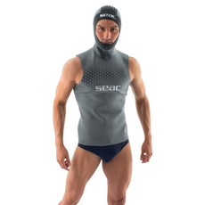 seac 男性連帽潛水衣 2.5mm