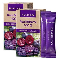 뉴트리디데이 리얼 빌베리 100% 15p, 30g, 2개