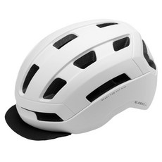 카부토 GLOSBE NT 글로스베 엔티 미니벨로 자전거 헬멧, 매트 화이트, 1개