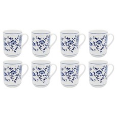 페르비타 쯔벨 무스터도자기머그 330ml, 화이트, 8개