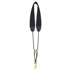 쿠노 편안하고 고급스러운 색소폰 스트랩 KS-903G, 블랙 + 골드, 1개
