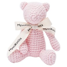 MystiKotita DIY環保迷你鉤針娃娃製作Dori熊鑰匙圈