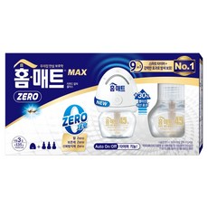 홈매트 맥스 제로 리퀴드 훈증기 살충제 + 리필 29ml x 3p 세트, 29g, 1세트 29g, 1세트