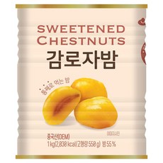 DAEDOO FOODS 大豆食品 甘露煮栗子, 1kg, 1個