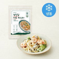 그로또 생크림 새우 파스타 (냉동), 577g, 1개