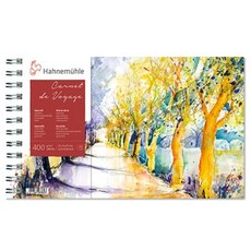 하네뮬레 카르네 중목 스프링형 스케치북 400g CRN01, 153 x 250 mm, 1개, 15매
