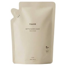 러베 젖병 주방세제 리필, 1개, 450ml