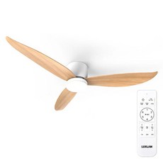 에어룩스 IOT v2 거실 천장 실링팬 113cm, 우드