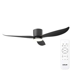 에어룩스 IOT v2 거실 천장 실링팬 113cm, 블랙