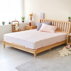 류금숙 침구 누비 워셔블 먼지없는 매트리스 커버