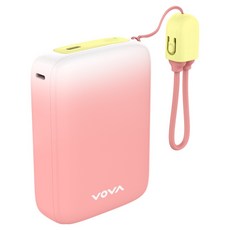 보바 그립 22.5W 고속충전 보조배터리 20000mAh, 핑크, VA-123