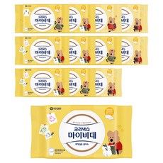 마이비데 키즈 화장실용 물티슈 캡형, 55g, 40매, 12개