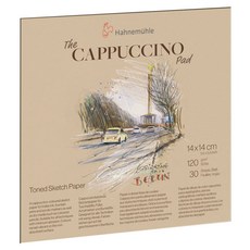 하네뮬레 카푸치노패드 패드형 스케치북 120g TCB14, 140 x 140 mm, 1개, 30매