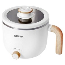 SANLUX 台灣三洋 304不鏽鋼內膽美食鍋 1.2L, SYEC-F80