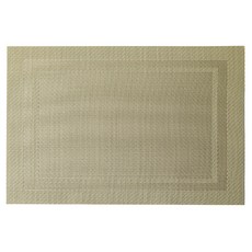 바른픽 식탁 테이블 매트 양면 T03, 타입13 라임 그린, 4개, 45 x 30 cm