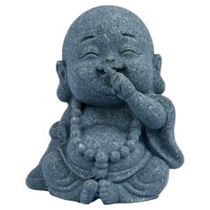 許願符 無念無想迷你佛像療癒擺件