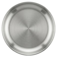 리온주방 국산 원형 스텐 접시 26cm, 1개