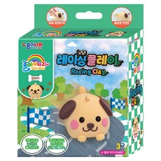 종이나라 레이싱 클레이 나라 강아지, 혼합색상, 45g, 1개