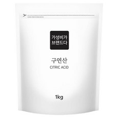 가성비가브랜드다 파우치형 구연산, 1kg, 1개