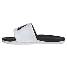 adidas 愛迪達 Adilette Comfort 2.0 拖鞋 KK2520, 雲朵白 + 核心黑, 235