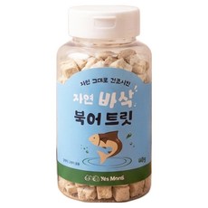 예스몽 반려동물 자연 바삭 트릿 동결건조 간식, 40g, 1개, 북어 40g, 1개, 북어