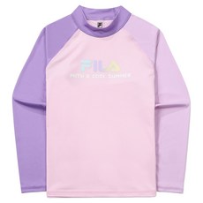 휠라키즈 아쿠아 래쉬가드 상의 FK2RTF2A01X