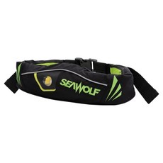 SEAWOLF 自動充氣式腰帶 HS-W03, 黑色