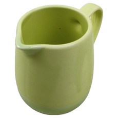 달소금 도자기 홈카페 소스 우유 미니 시럽 저그, 아보카도, 1개