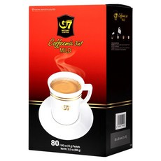 G7 3in1 마일드 커피믹스, 12g, 1개, 80개입 12g, 1개, 80개입