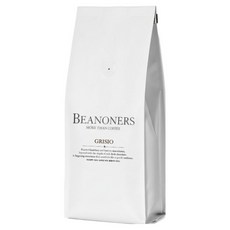 BEANONERS 香醇巧克力風味格里齊奧綜合咖啡豆, 1個, 1kg, 原豆(未研磨)
